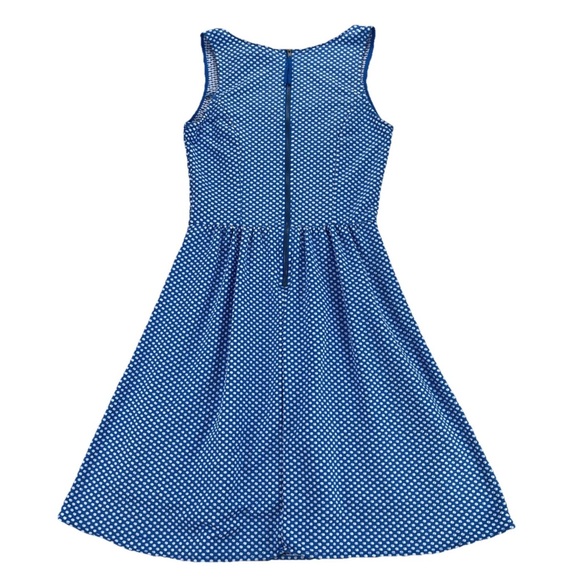 Maeve Anthropologie Caldera Sundress Blue White Fit Flare Sleeveless Women XS - Picture 3 of 12